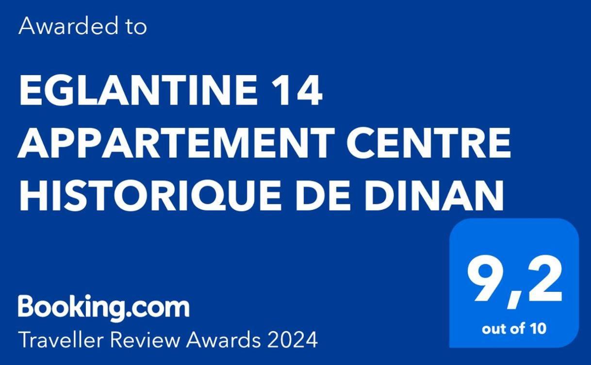 Eglantine 14 Appartement Centre Historique De Dinan Extérieur photo